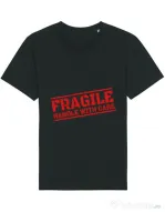 Tricou STANLEY STELLA barbat Fragile Negru