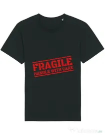 Tricou STANLEY STELLA barbat Fragile Negru