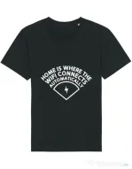 Tricou STANLEY STELLA barbat Home wifi Negru
