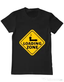 Tricou ADLER barbat Loading zone Negru