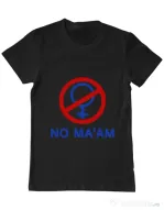 Tricou ADLER barbat No ma'am Negru