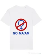 Tricou STANLEY STELLA barbat No ma'am Alb