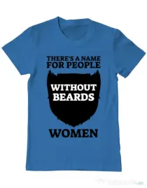 Tricou ADLER barbat People without beards Albastru azuriu