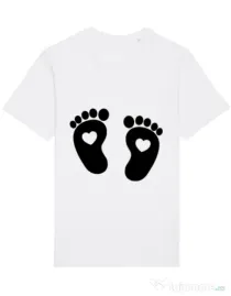 Tricou STANLEY STELLA barbat Picioruse Alb