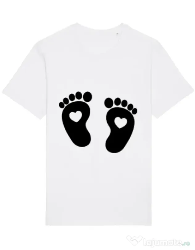 Tricou STANLEY STELLA barbat Picioruse Alb