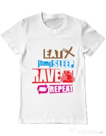 Tricou ADLER barbat Raver Alb