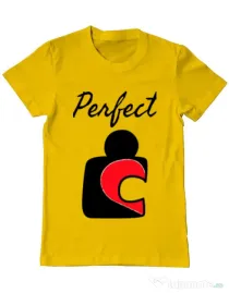 Tricou ADLER barbat Perfect match 1 Galben
