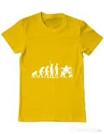 Tricou ADLER barbat Drummer evolution Galben