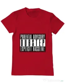 Tricou ADLER barbat Explicit bassline Rosu