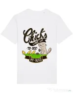 Tricou STANLEY STELLA barbat See my nuts Alb
