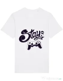 Tricou STANLEY STELLA barbat Stay up late Alb