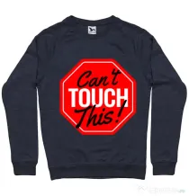 Bluza ADLER barbat Can’t touch this Denim inchis
