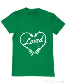 Tricou ADLER barbat Loved Verde mediu