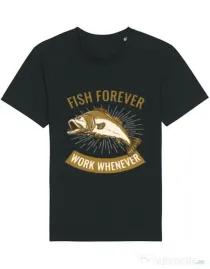 Tricou STANLEY STELLA barbat Fish forever Negru