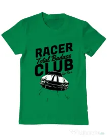 Tricou ADLER barbat Total badass Verde mediu