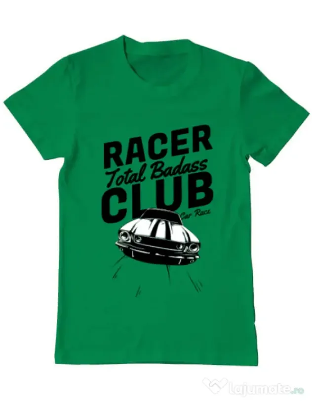 Tricou ADLER barbat Total badass Verde mediu