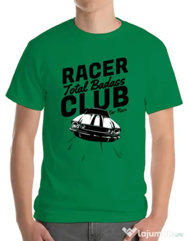 Tricou ADLER barbat Total badass Verde mediu