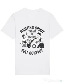 Tricou STANLEY STELLA barbat Kick boxing Alb