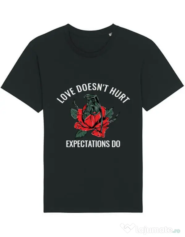 Tricou STANLEY STELLA barbat Love doesn’t hurt Negru