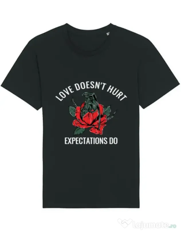 Tricou STANLEY STELLA barbat Love doesn’t hurt Negru