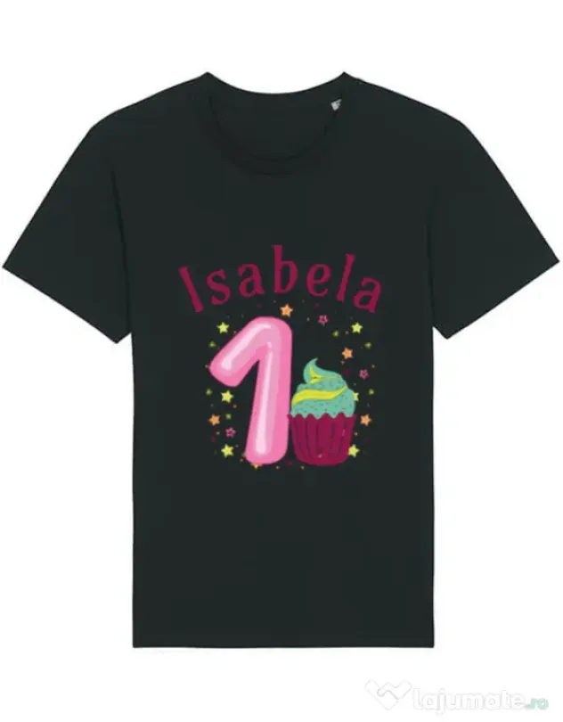 Tricou STANLEY STELLA barbat First Birthday Negru