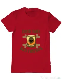 Tricou ADLER barbat Good times Rosu