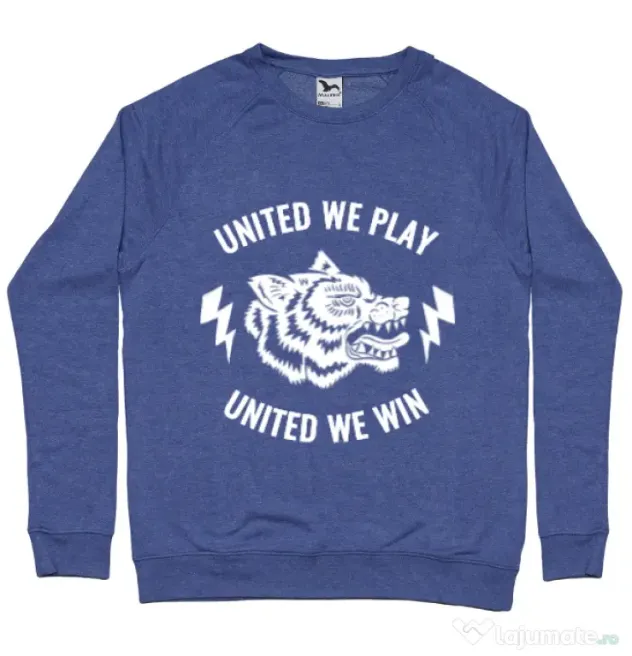 Bluza ADLER barbat United we play Albastru melanj