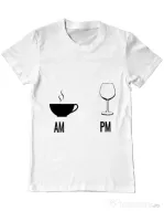Tricou ADLER barbat My days Alb