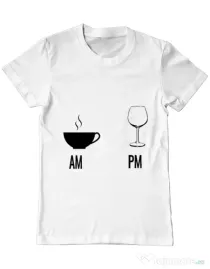 Tricou ADLER barbat My days Alb