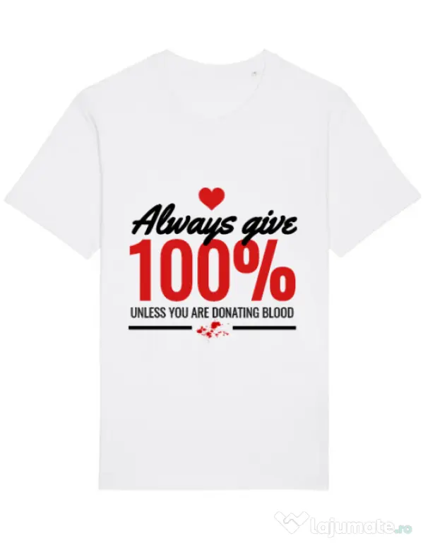 Tricou STANLEY STELLA barbat Always give Alb