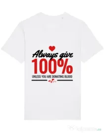 Tricou STANLEY STELLA barbat Always give Alb
