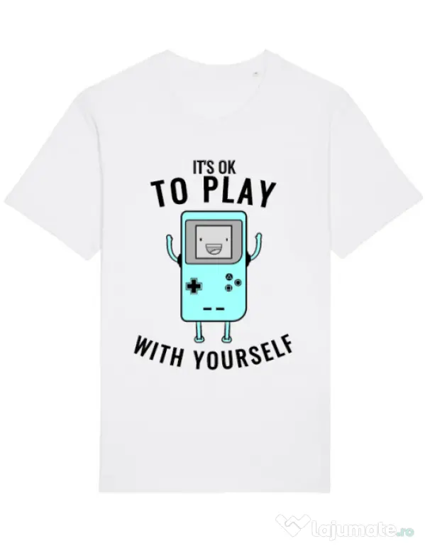 Tricou STANLEY STELLA barbat Playing with yourself Alb