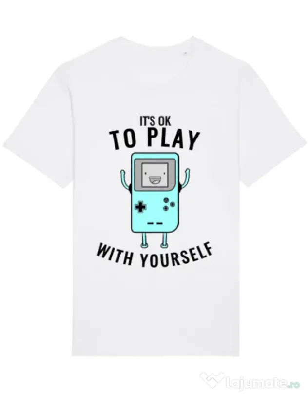 Tricou STANLEY STELLA barbat Playing with yourself Alb