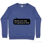 Bluza ADLER barbat Roses are red Albastru melanj