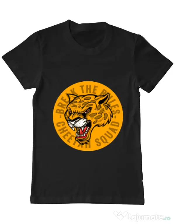 Tricou ADLER barbat Break the rules Negru