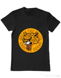 Tricou ADLER barbat Break the rules Negru