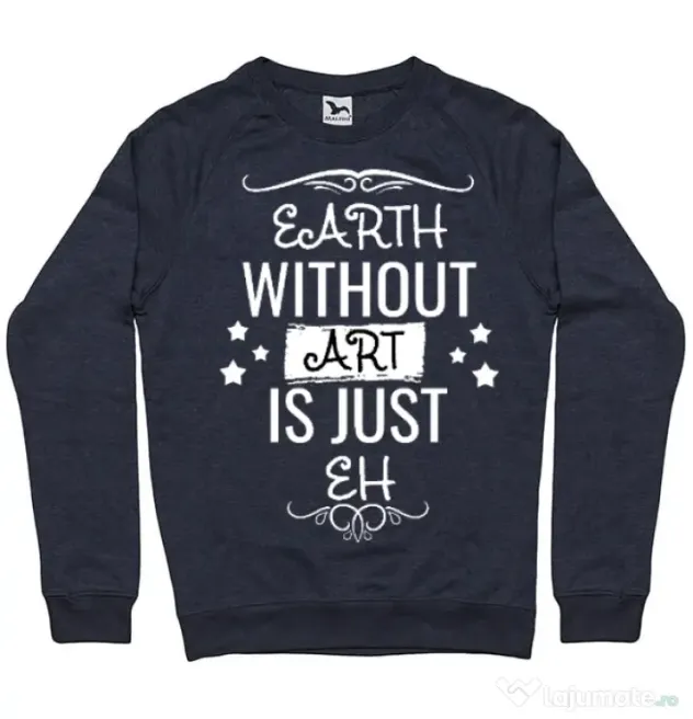 Bluza ADLER barbat Earth without art Denim inchis