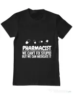 Tricou ADLER barbat Pharmacist Negru