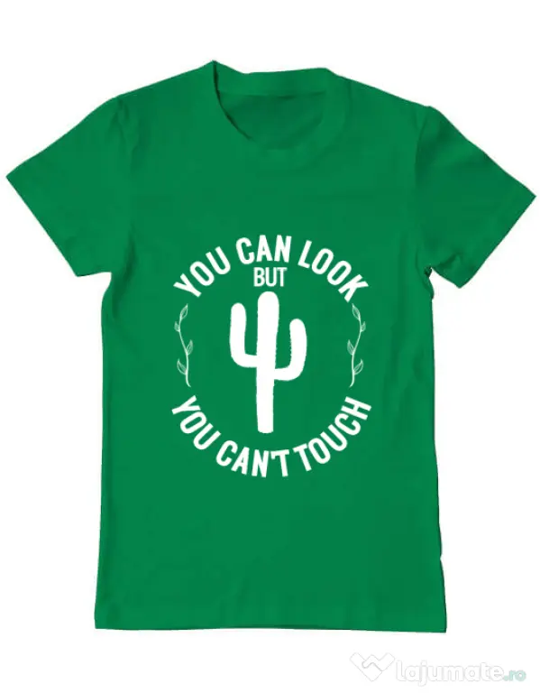 Tricou ADLER barbat You can’t touch Verde mediu