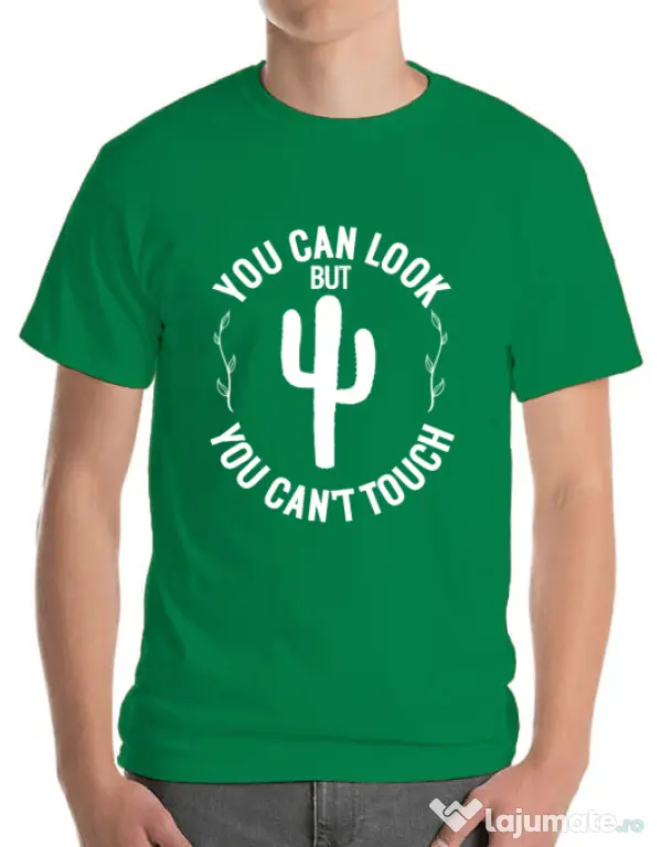 Tricou ADLER barbat You can’t touch Verde mediu