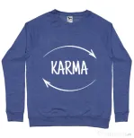 Bluza ADLER barbat Karma Albastru melanj