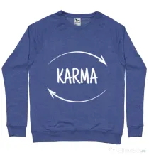Bluza ADLER barbat Karma Albastru melanj