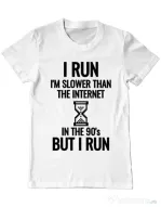 Tricou ADLER barbat I run Alb