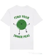 Tricou STANLEY STELLA barbat Inner peas Alb