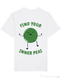 Tricou STANLEY STELLA barbat Inner peas Alb