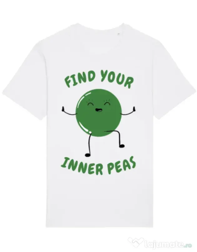 Tricou STANLEY STELLA barbat Inner peas Alb