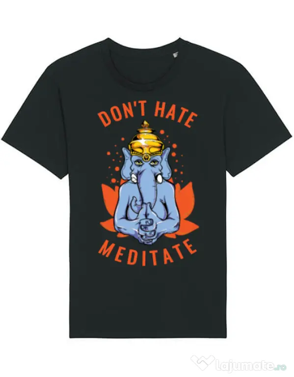 Tricou STANLEY STELLA barbat Don’t hate Negru