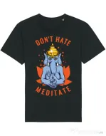 Tricou STANLEY STELLA barbat Don’t hate Negru