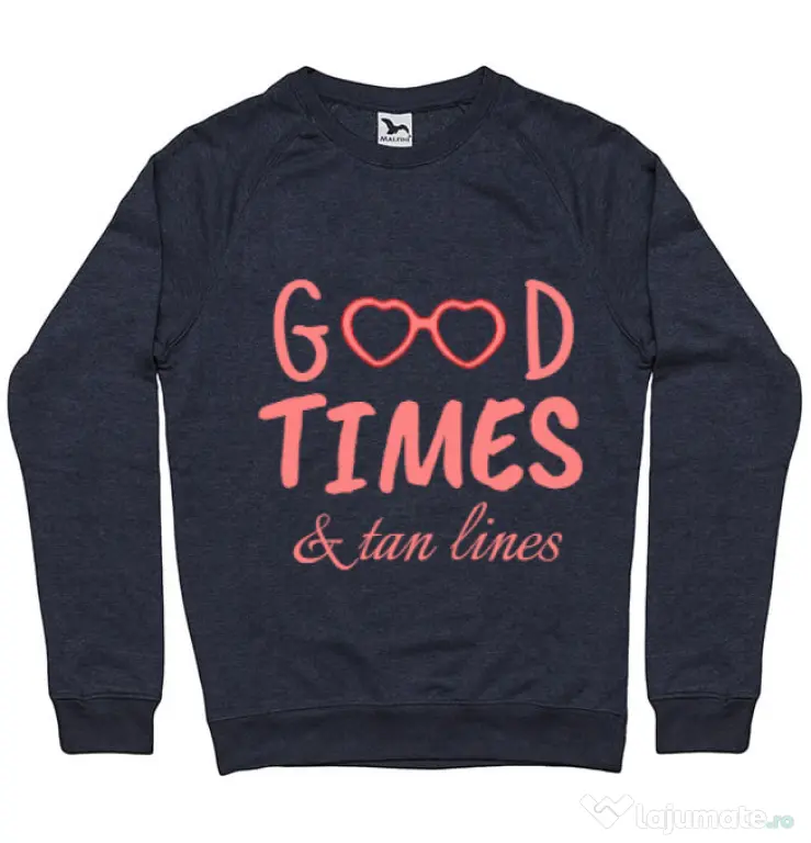 Bluza ADLER barbat Tan lines Denim inchis