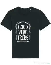 Tricou STANLEY STELLA barbat Good vibe tribe Negru